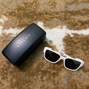 Versace Black and White Sunglasses